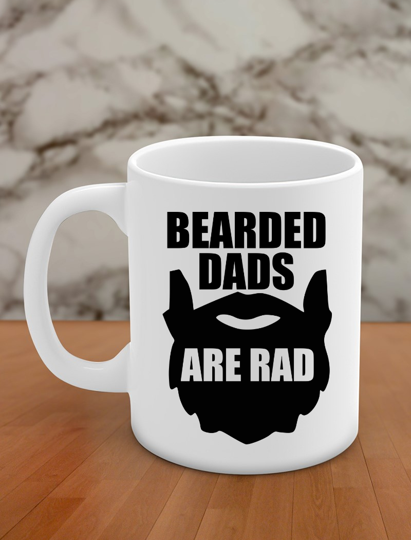 bearded dads are rad