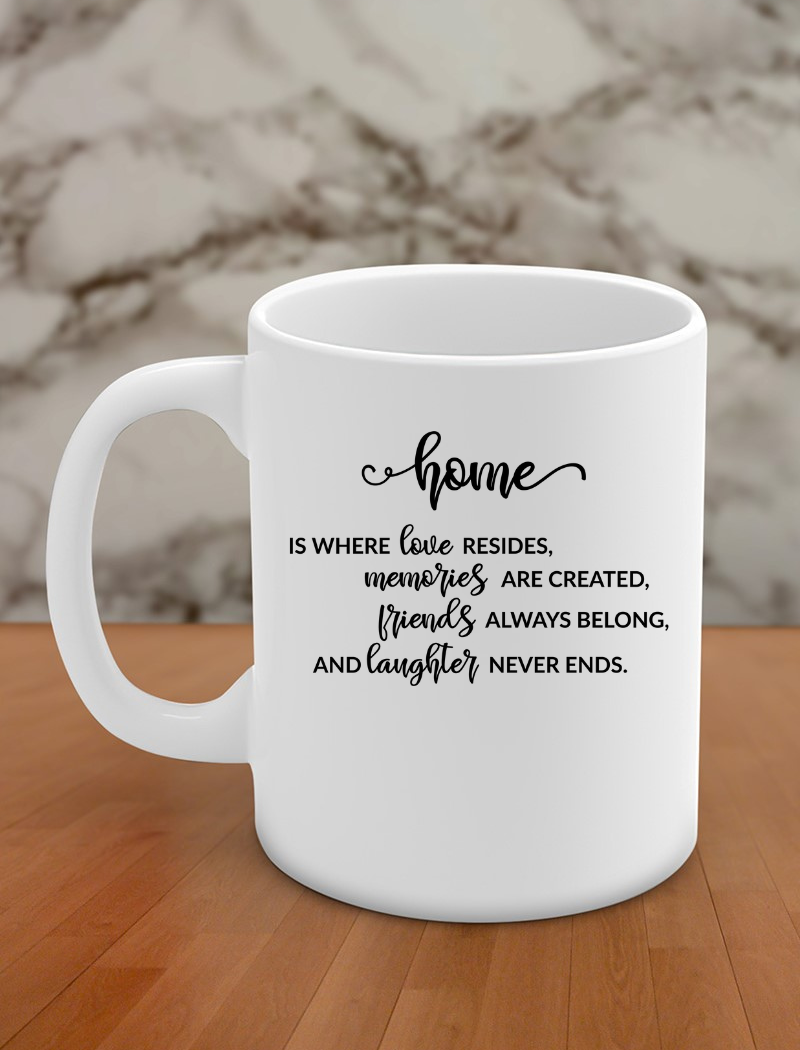 Home is where love resides