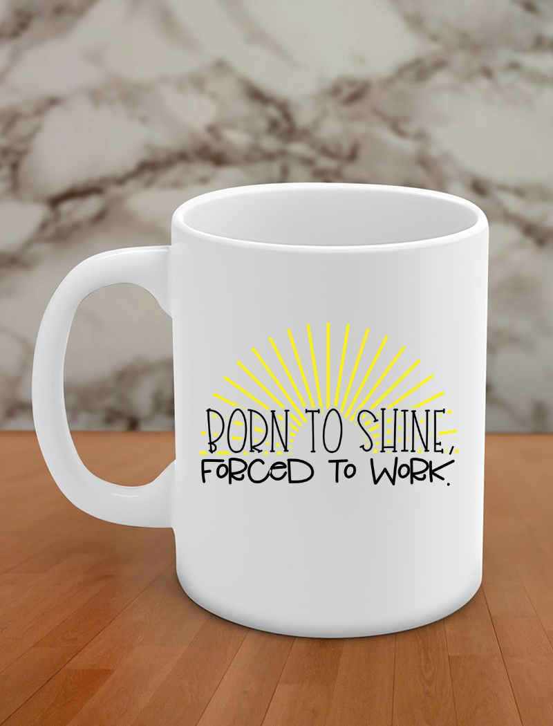 Born to shine, forced to work