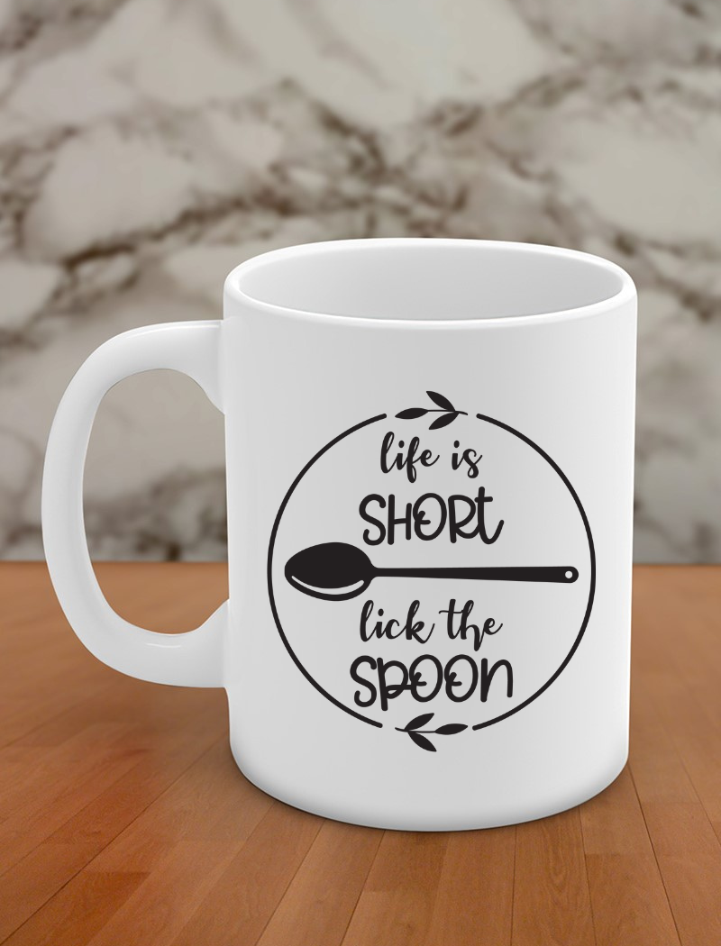 life is short like the spoon
