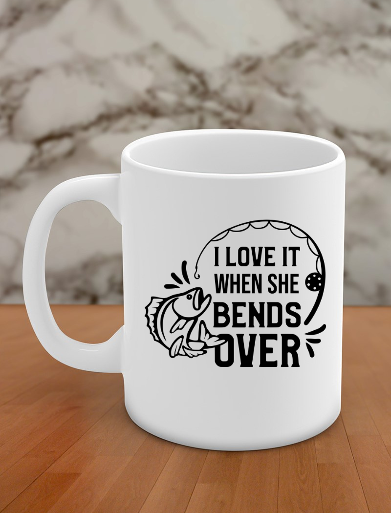 i love it when she bends over