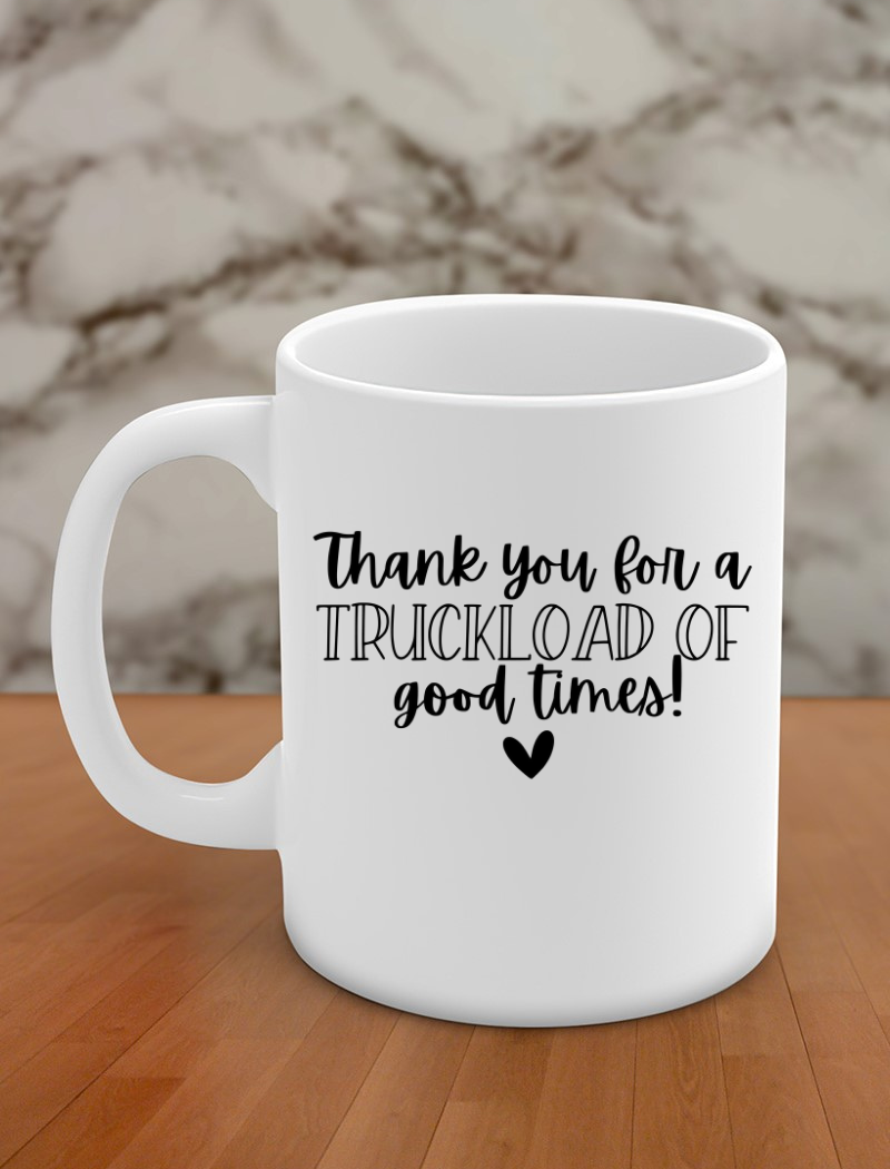 Thank you for a truckload of good times!