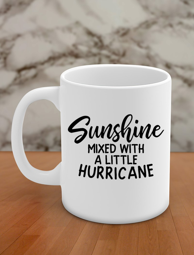 Sunshine mixed with a little hurricane