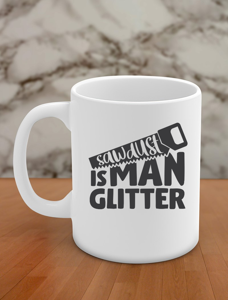 sawdust is man glitter