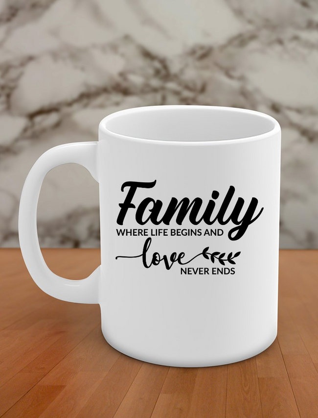 Family where life begins and love never ends Hover Image