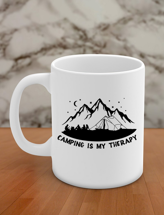 camping is my therapy Hover Image