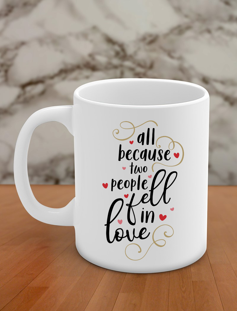 all because two people fell in love