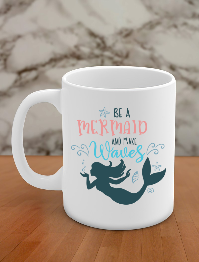 be a mermaid and make waves