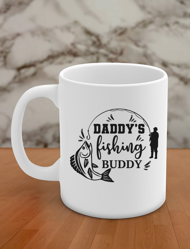 daddy's fishing buddy Hover Image