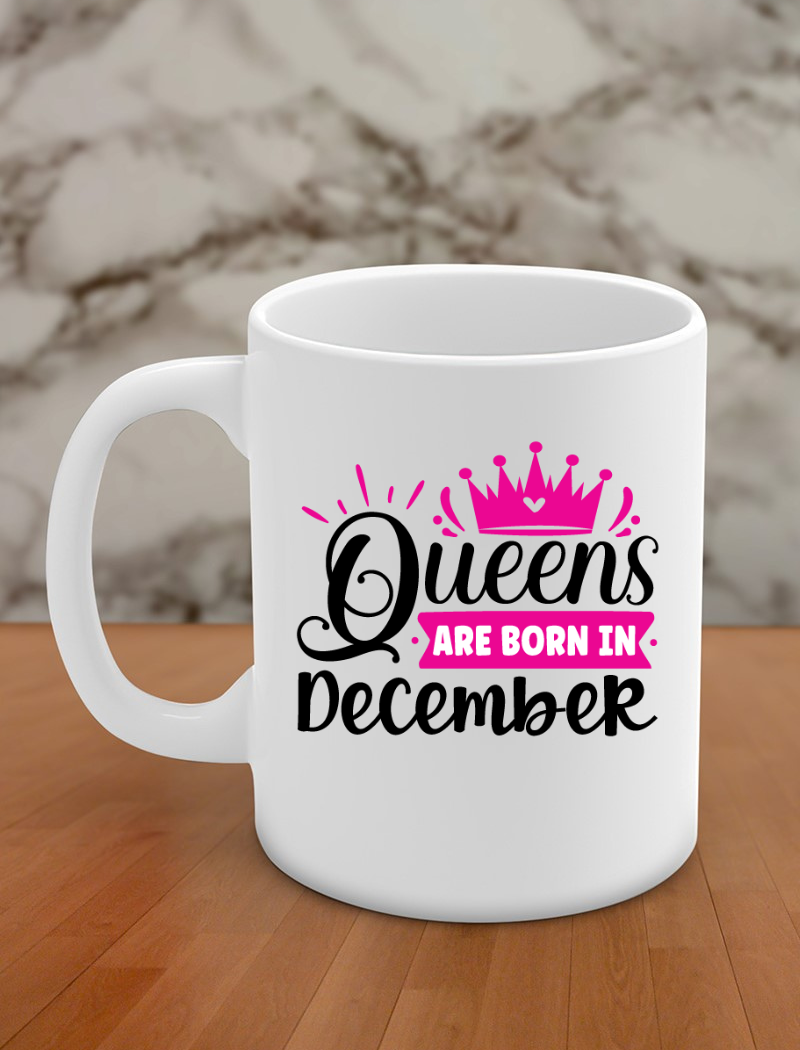 Queens are born in december