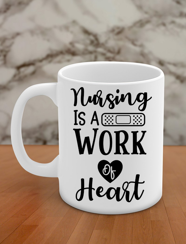 Nursing is a work of heart Hover Image
