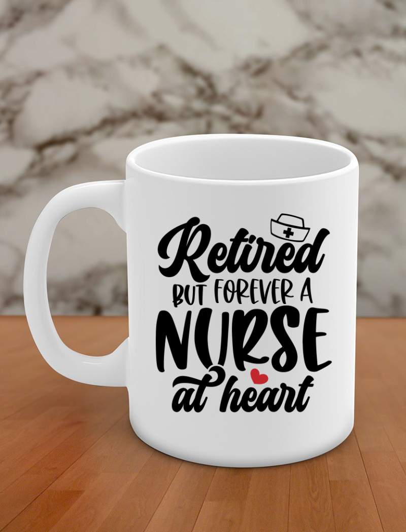 retired but forever a nurse at heart