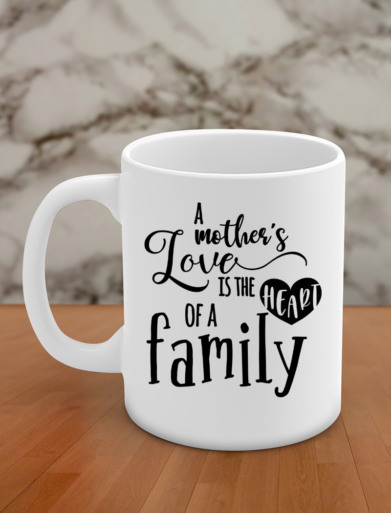 A mother's love is the heart of a family
