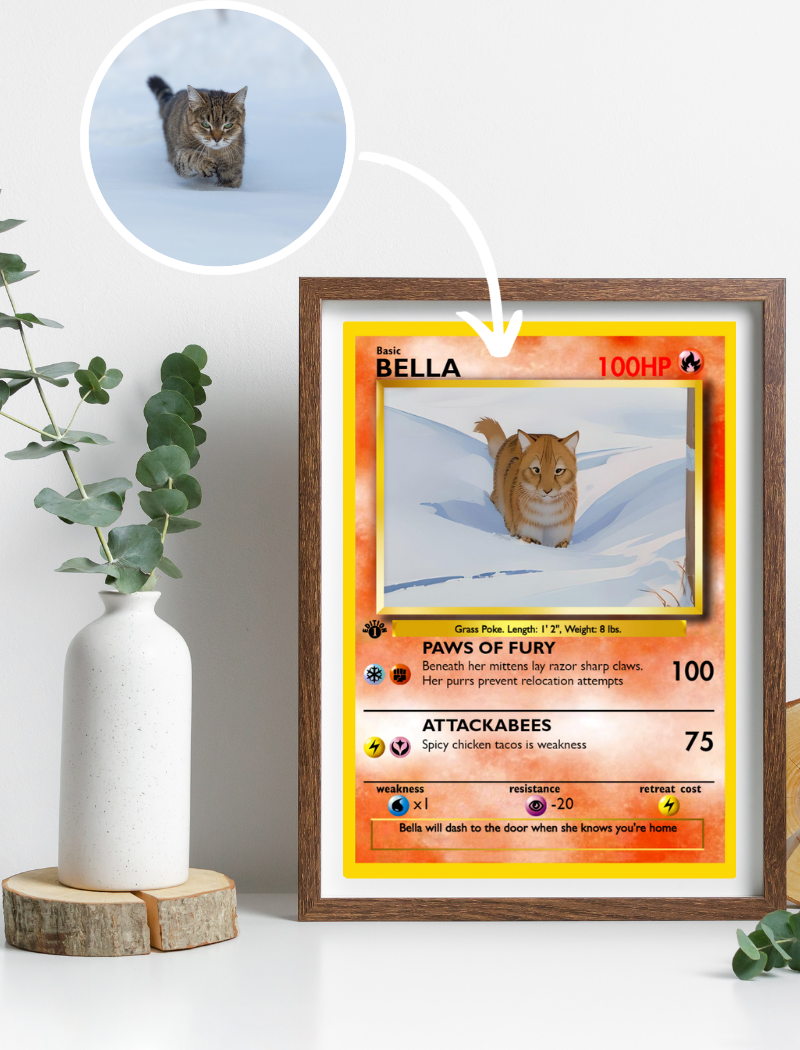 Poke Monster Pets Custom Portrait