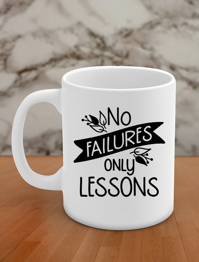 no failures only lessons Hover Image