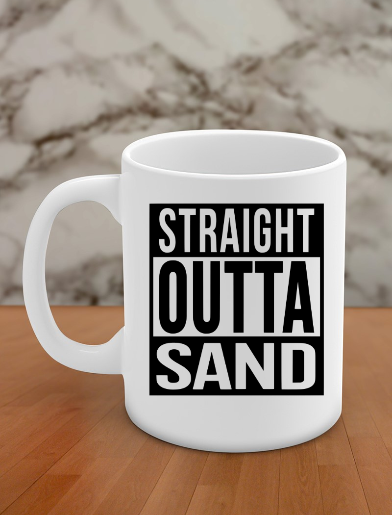 Straight outta sand