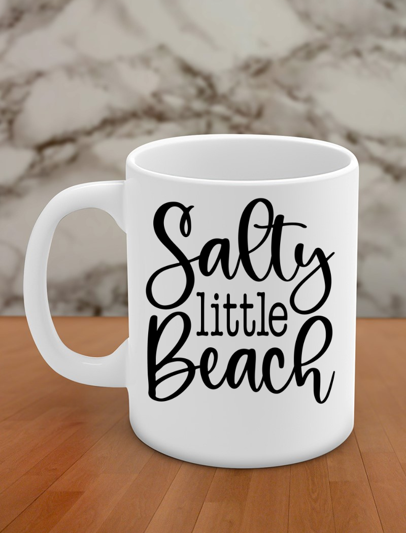 Salty little beach