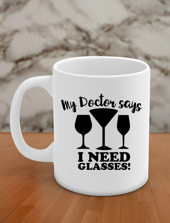 My doctor says I need glasses! Hover Image