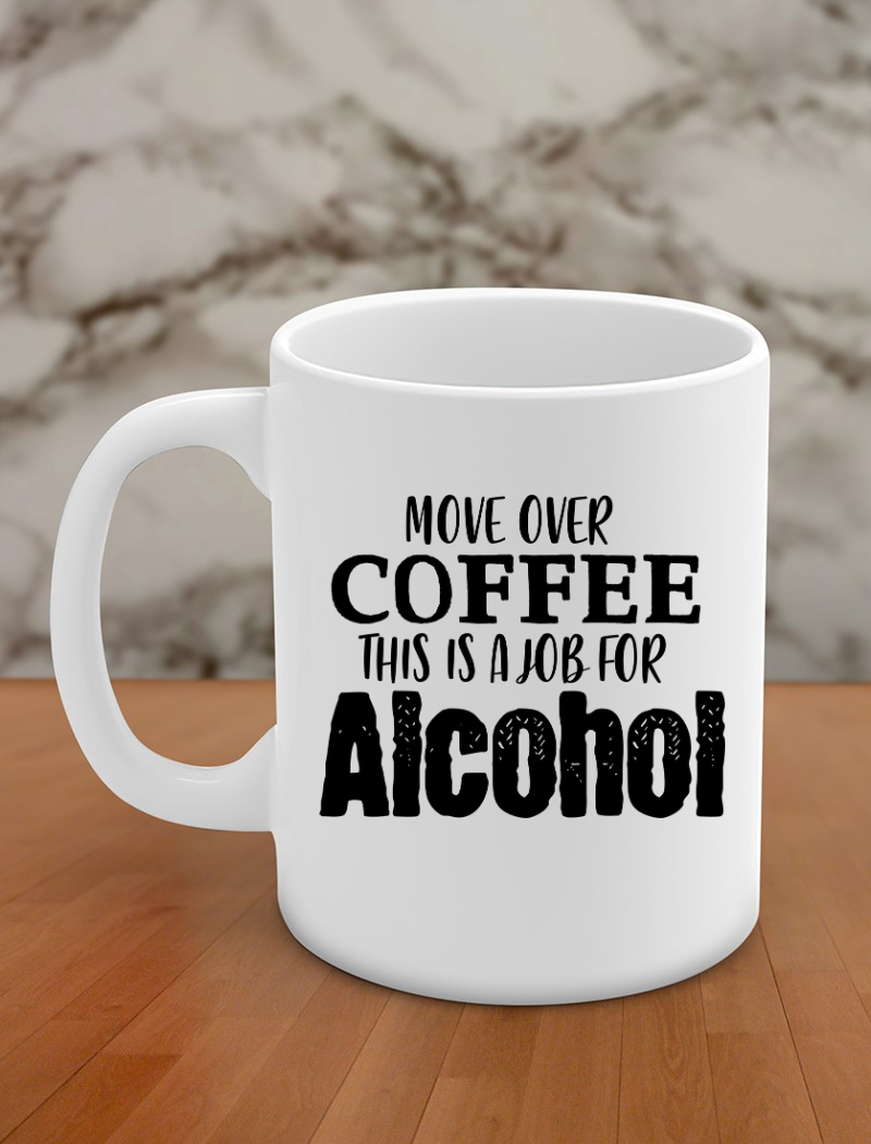 Move over coffee this is a job for alcohol