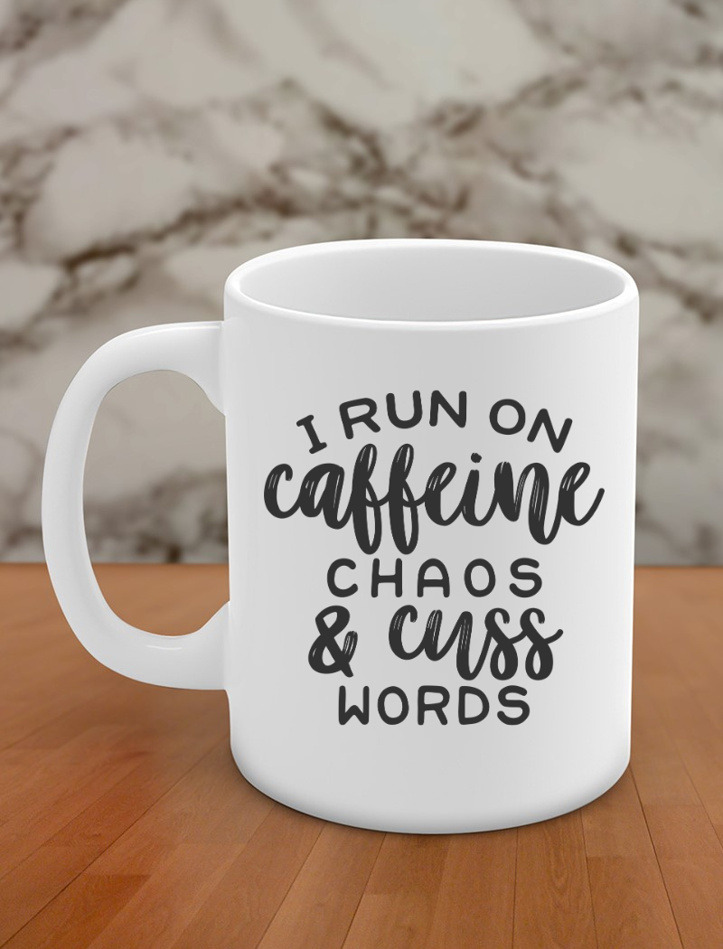 I run on caffeine chaos & cuss words