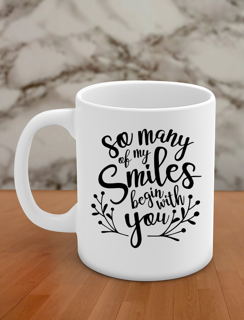 so many of my smiles begin with you