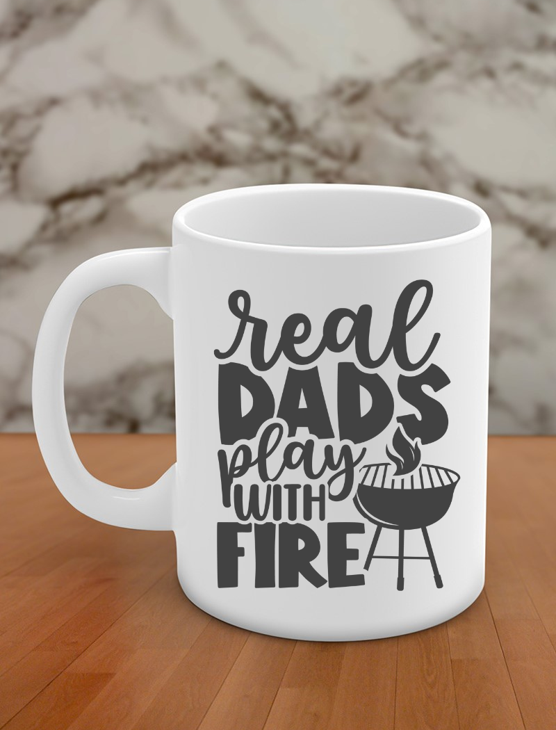 Real dads play with fire