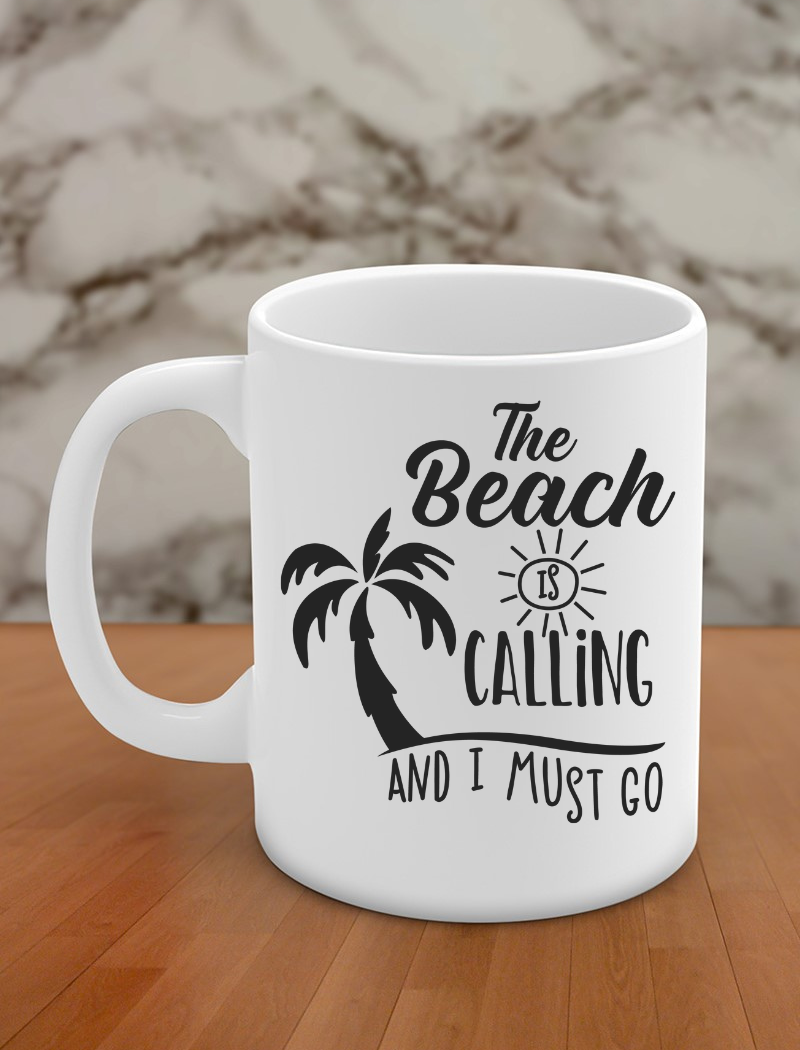 The beach is calling and I must go