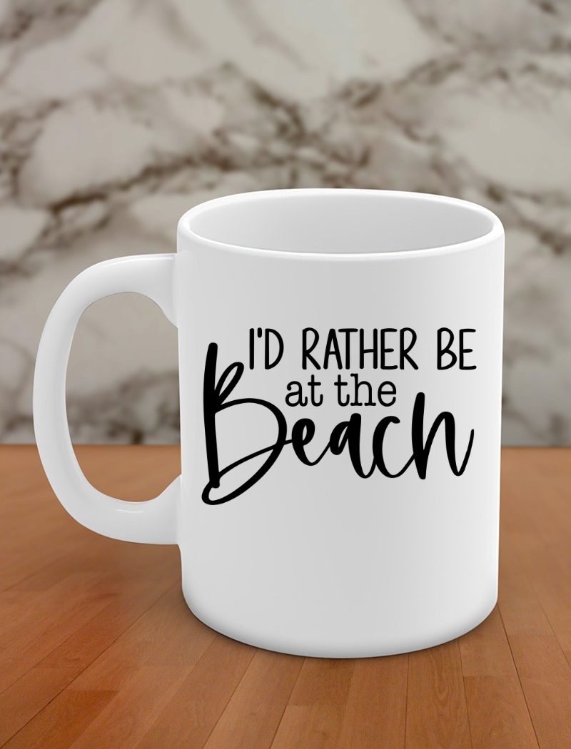 I'd be rather at the beach