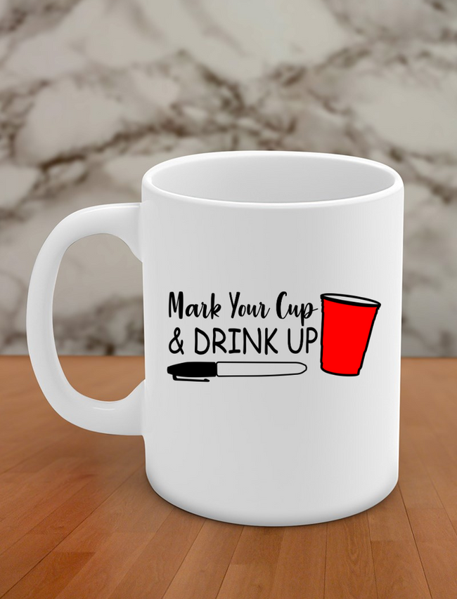 Mark your cup & drink up Hover Image