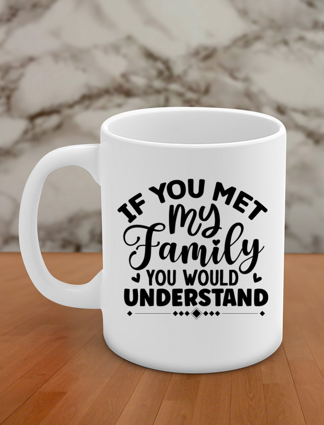 If you met my family you would understand Hover Image