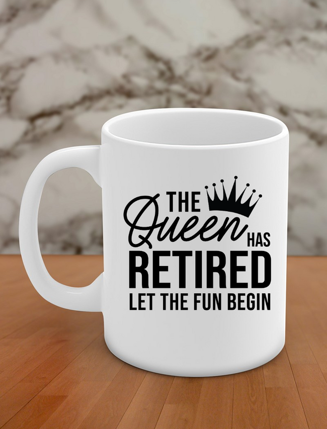 the queen has retired let the fun begin Hover Image