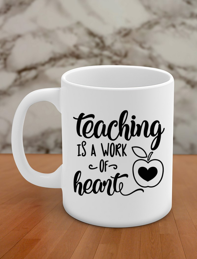 Teaching is a work of heart Hover Image