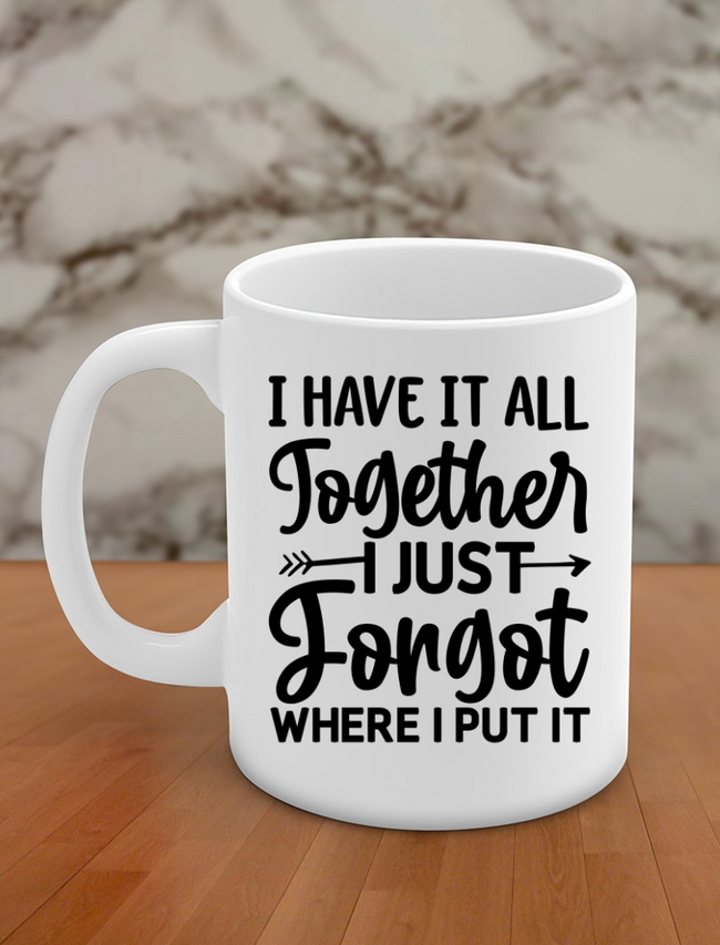 I have it all together I just forgot where I put it Hover Image