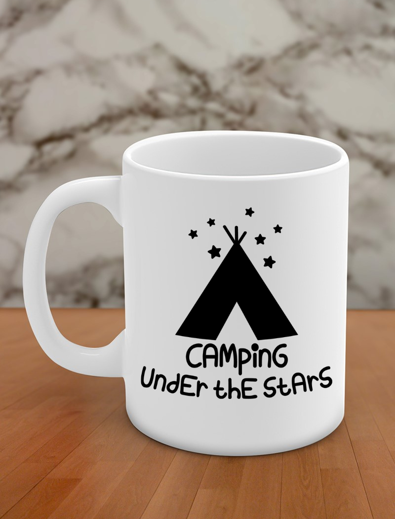 camping under the stars