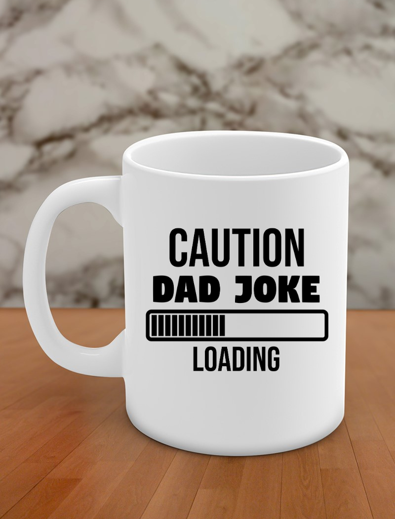 Caution dad joke loading