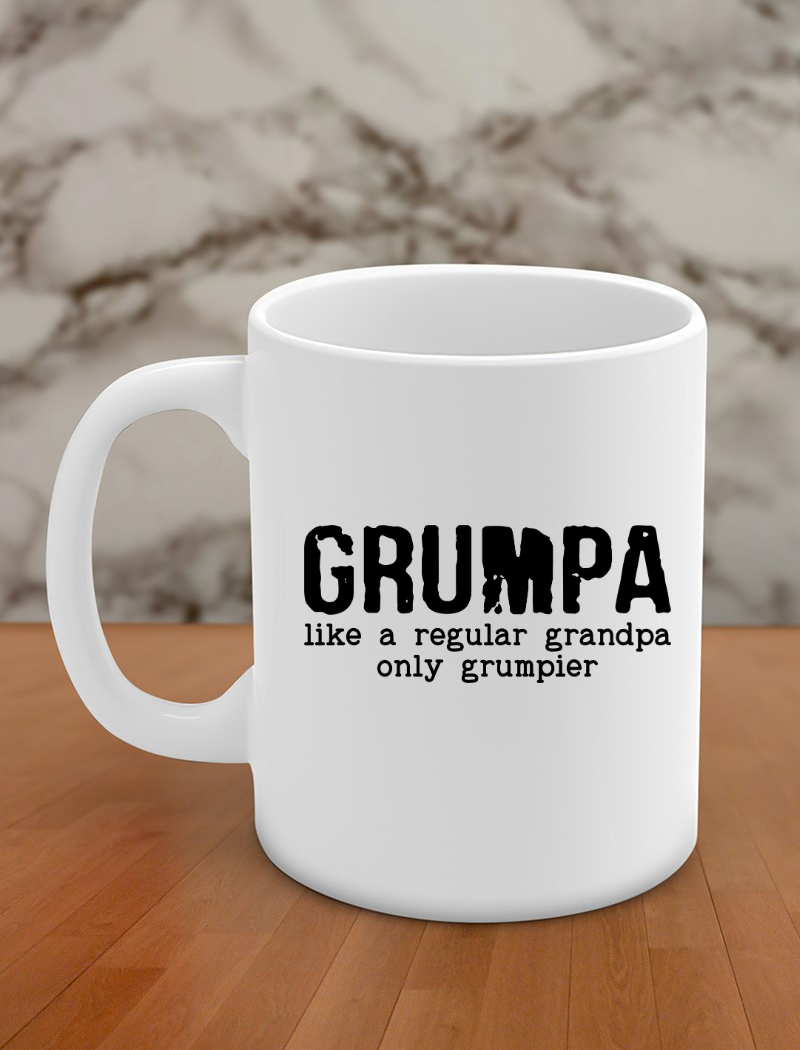 grumpa like a regular grandpa only grumpier