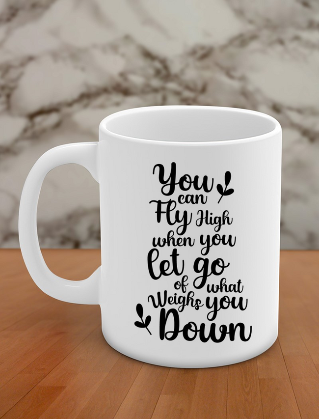 you can fly high when you let go of what weighs you down Hover Image