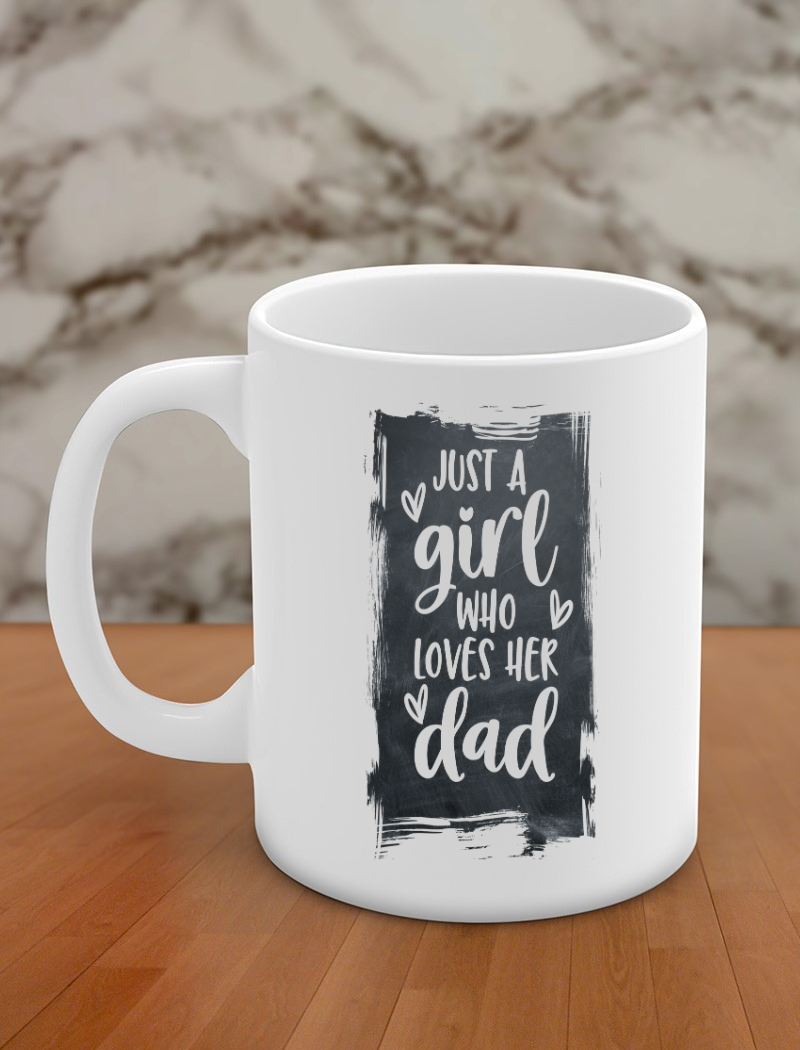 just a girl who lives her dad