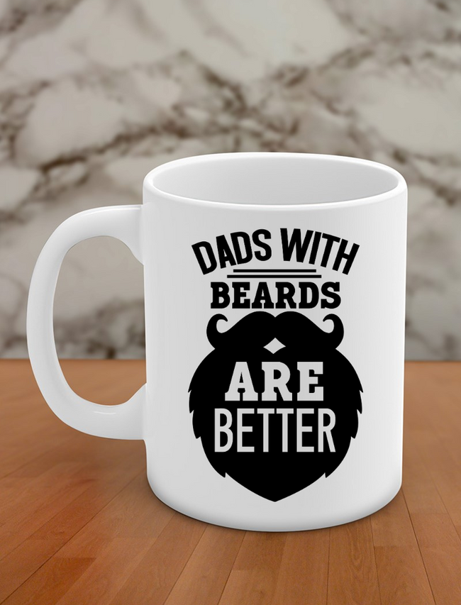 dads with beards are better Hover Image