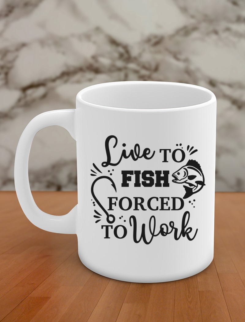 live to fish forced to work