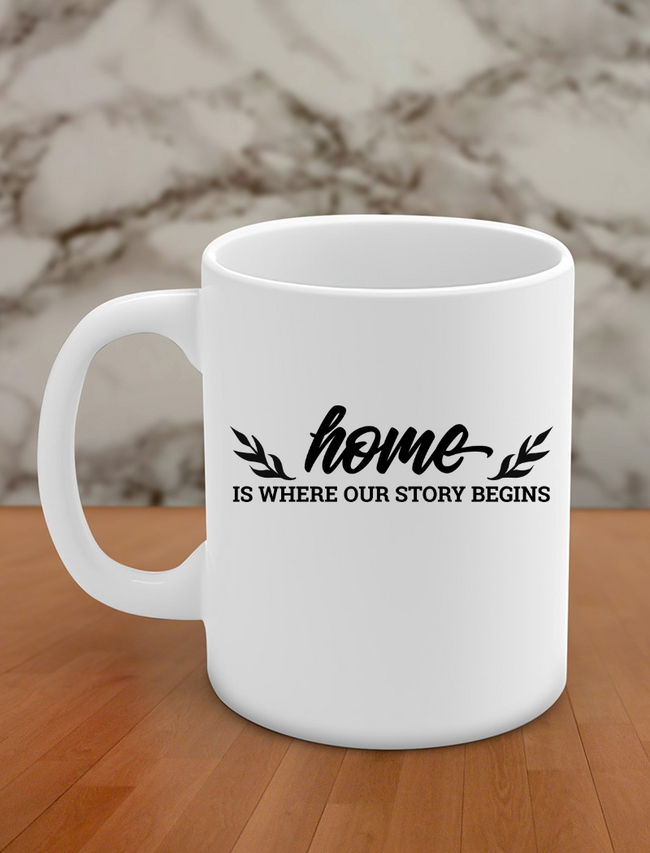 Home is where our story begins Hover Image