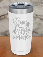 This Little Light Of Mine Laser Etched Tumbler