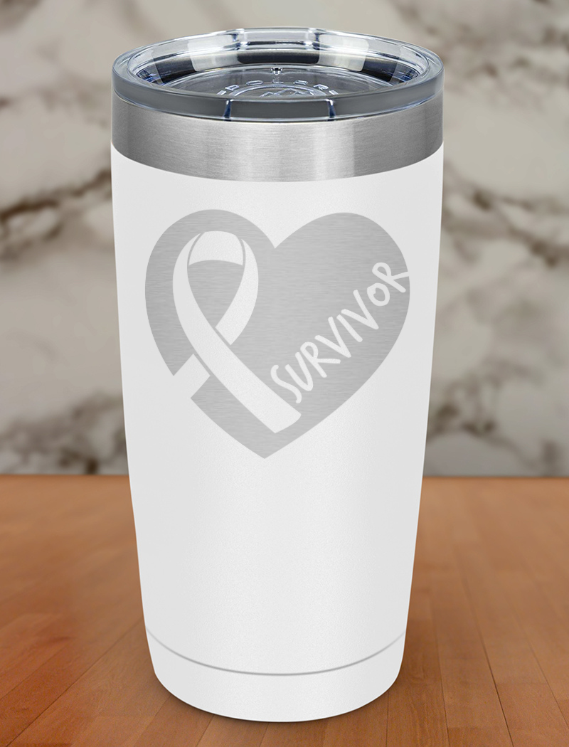 Survivor Laser Etched Tumbler