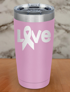 Love Laser Etched Tumbler
