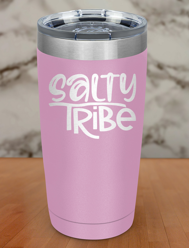 Salty Tribe Laser Etched Tumbler Hover Image