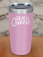 Queen Beach Laser Etched Tumbler