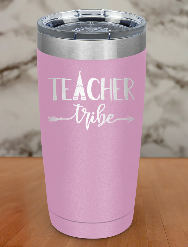 Teacher Tribe Laser Etched Tumbler