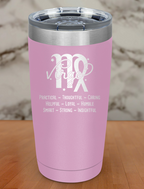 Virgo Laser Etched Tumbler