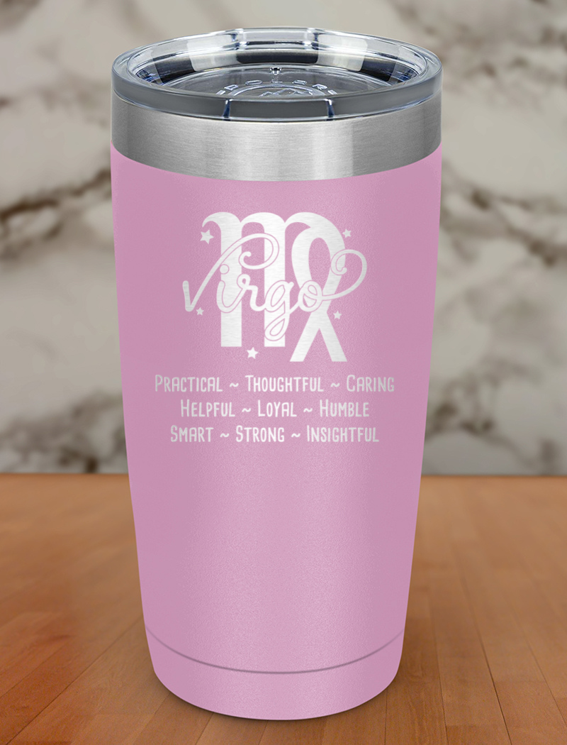 Virgo Laser Etched Tumbler