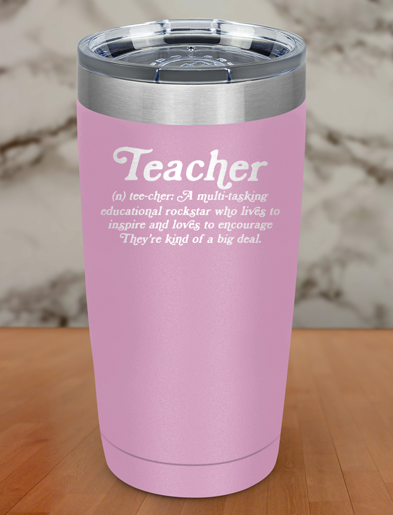 Teacher Laser Etched Tumbler
